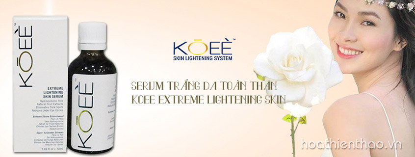 Tinh chất - Serum dưỡng trắng da Koee (dùng được cho mặt và toàn thân)