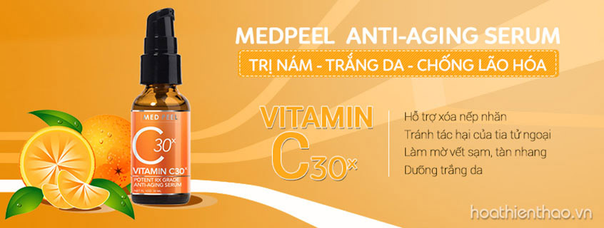 Tinh chất dưỡng trắng da Vitamin C 30x Medpeel