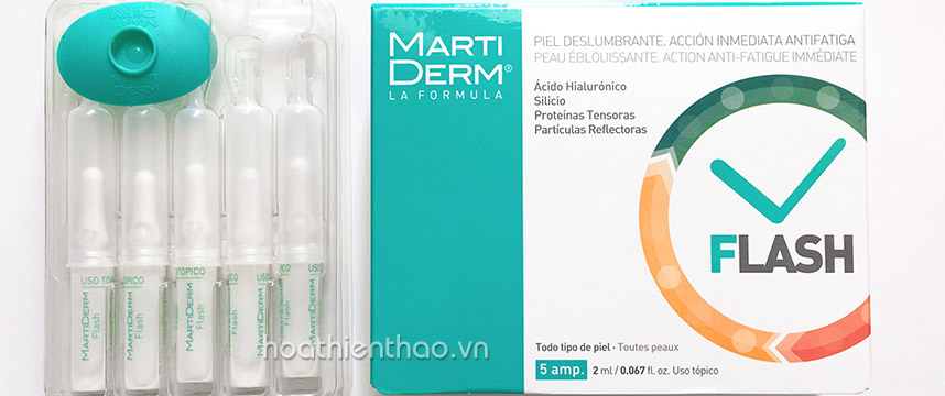 Các loại serum dưỡng ẩm MartiDerm hiệu quả nhất - hoathienthaovn