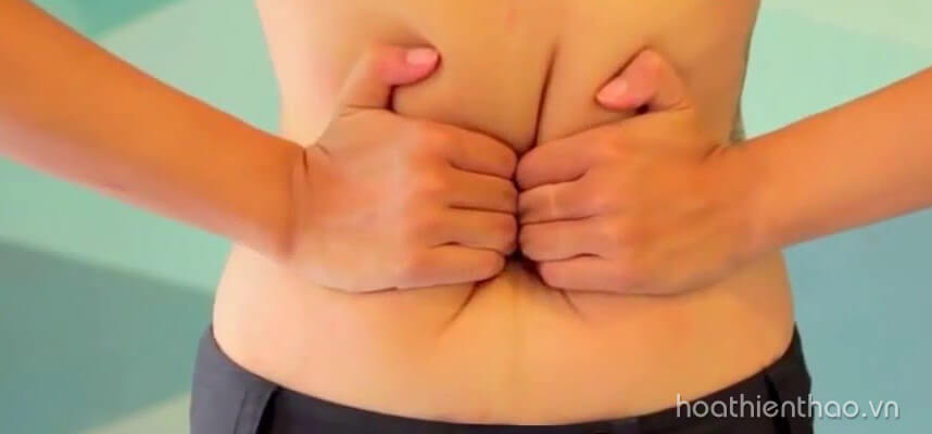 Bí kíp massage giảm béo mỡ bụng tại nhà - Hoa Thiên Thảo