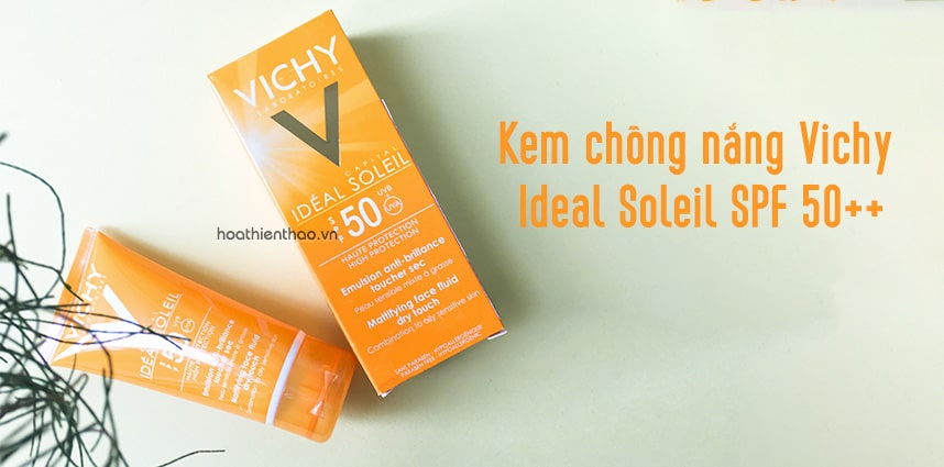 Kem chống nắng Vichy Idéal Soleil SPF 50+