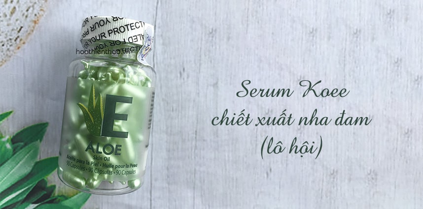 Serum Koee Skin Oil chiết xuất lô hội (nha đam)