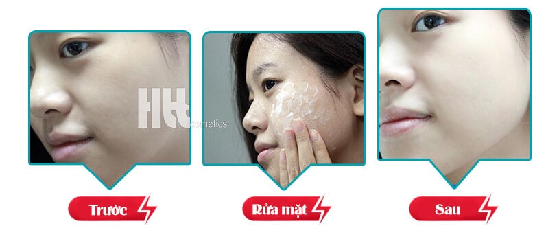 Sữa rửa mặt thảo dược A&Plus Whitening Facial Foam B001