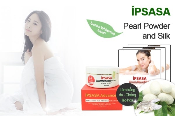 Bộ kem dưỡng trắng toàn thân íPsasa