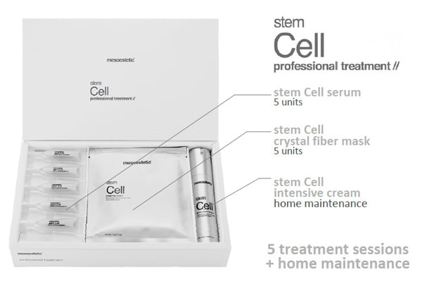 Bộ tế bào gốc điều trị trẻ hóa da chuyên nghiệp mesoestetic stem cell professional treatment