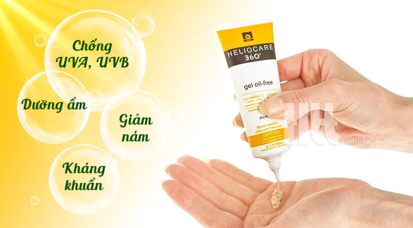 Gel chống nắng Heliocare 360 Oil-Free SPF50 - HoaThienThao