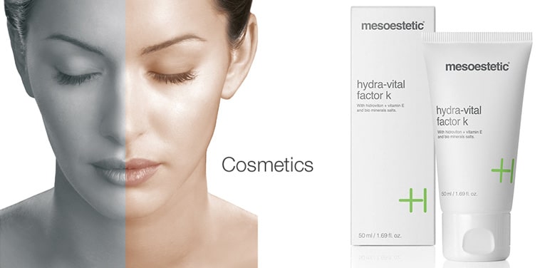 Kem dưỡng da giữ ẩm Mesoestetic Hydra-Vital Factor K cho mặt và cổ