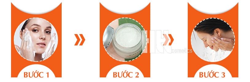Kem mặt nạ dưỡng trắng da A&Plus Whitening Active Mask A010 - Hoa Thiên Thảo