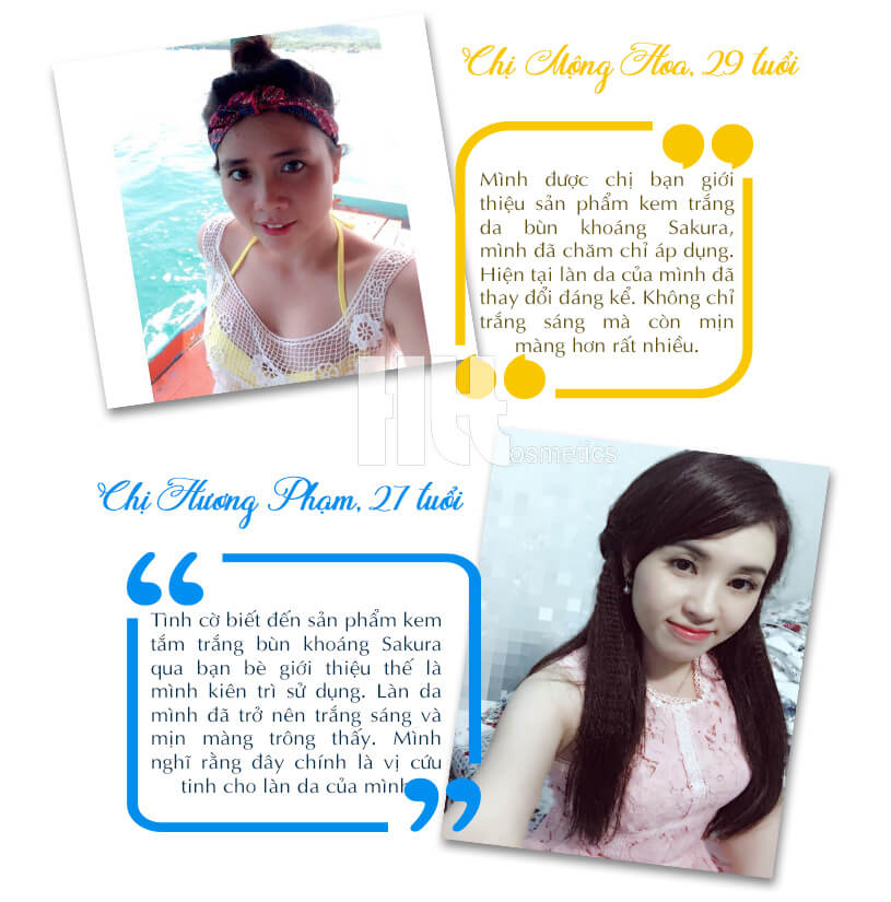 Kem tắm trắng Sakura bùn khoáng - Hoa Thiên Thảo