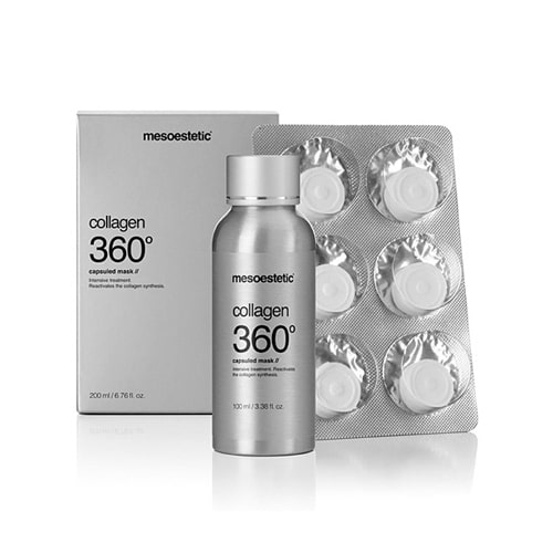 Mặt nạ trẻ hóa da collagen 360 Mesoestetic Capsulated Mask