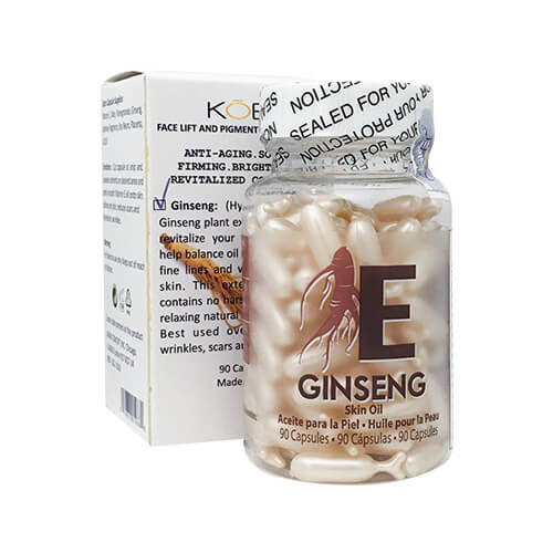 Serum nâng cơ chống lão hóa Koee Ginseng Skin Oil - Hoa Thiên Thảo