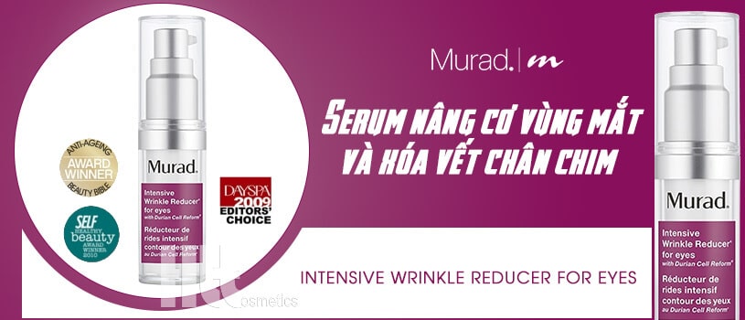 Serum nâng cơ vùng mắt và xóa vết chân chim Murad Intensive Wrinkle Reducer For Eyes - Hoa Thiên Thảo