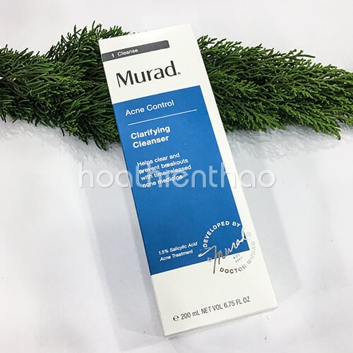 Sữa rửa mặt Murad Clarifying Cleanser cho da mụn - Mỹ Phẩm Hoa Thiên Thảo