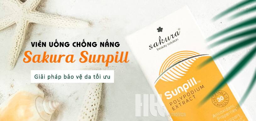 Viên uống chống nắng Sakura Sunpill - HoaThienThao