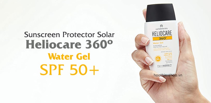 Heliocare 360º Water Gel Sunscreen Protector Solar SPF 50+