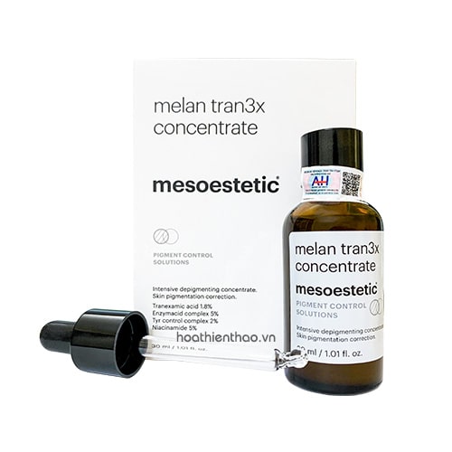 Serum điều trị nám chuyên sâu Mesoestetic Melan Tran3x Concentrate