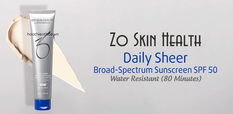Zo Skin Health Daily Sheer Broad-Spectrum Sunscreen SPF 50 Water Resistant (80 Minutes)